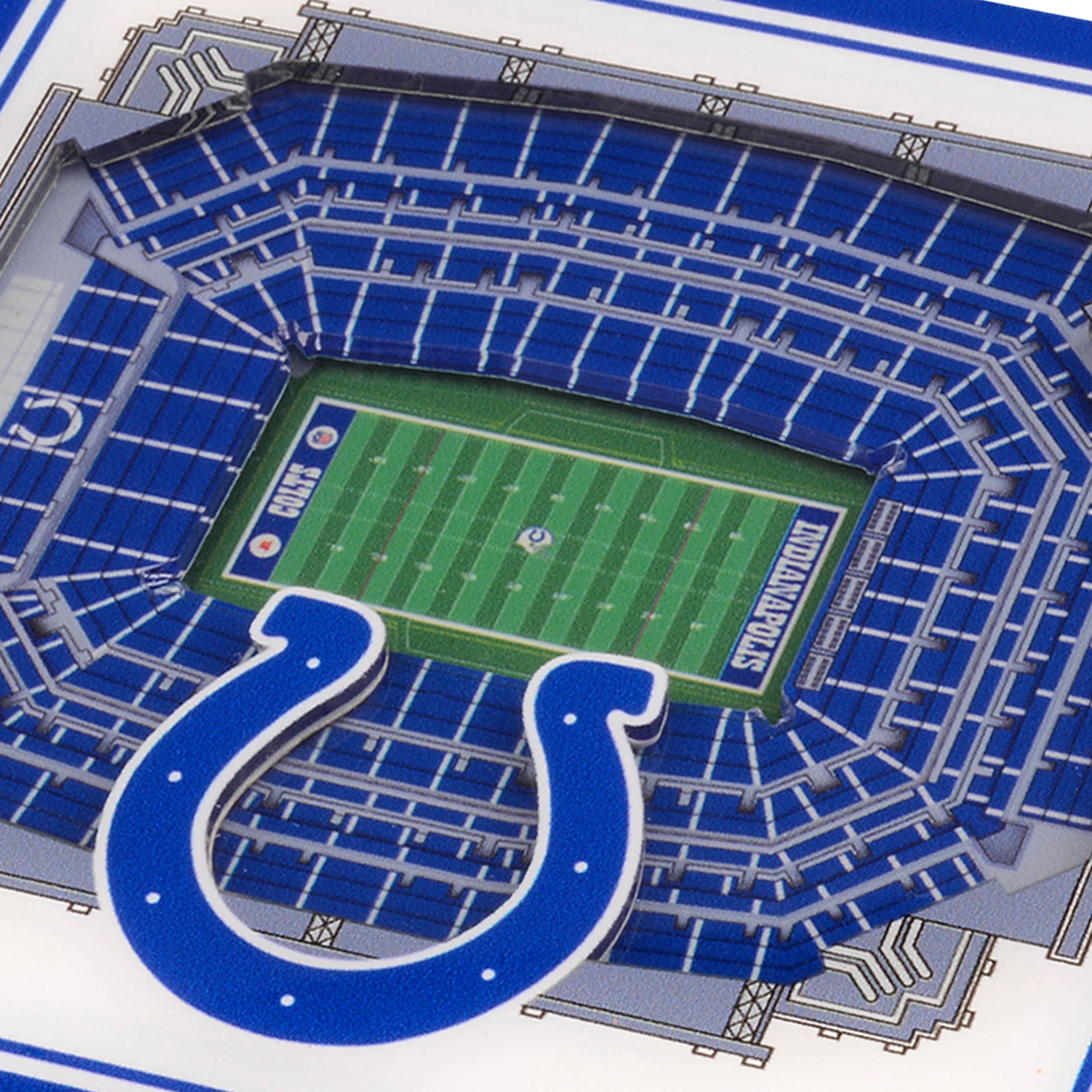 YouTheFan NFL Indianapolis Colts Stadiumview Cribbage