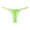 Green, variant on yunLCZ Women's Cotton Underwear High Waist Women's Thin Strap Thong Sexy European And American Sports Fitness Yoga Low Waist T Pants Bikini Seamless Underwear