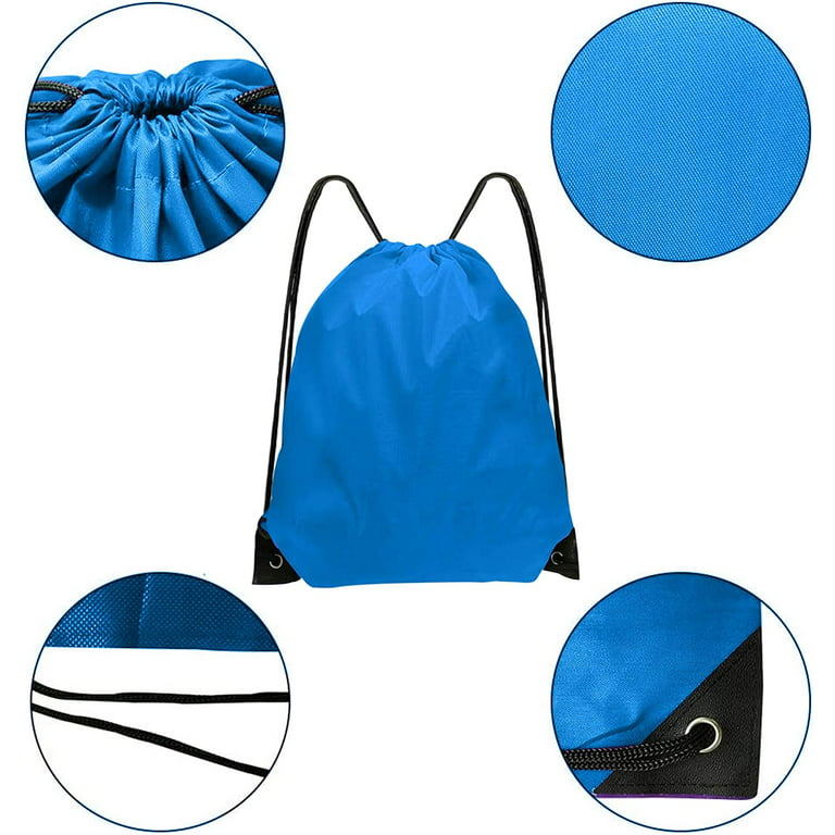 Grneric Drawstring Bags Bulk 14 Pcs Drawstring Backpack Cinch Bag