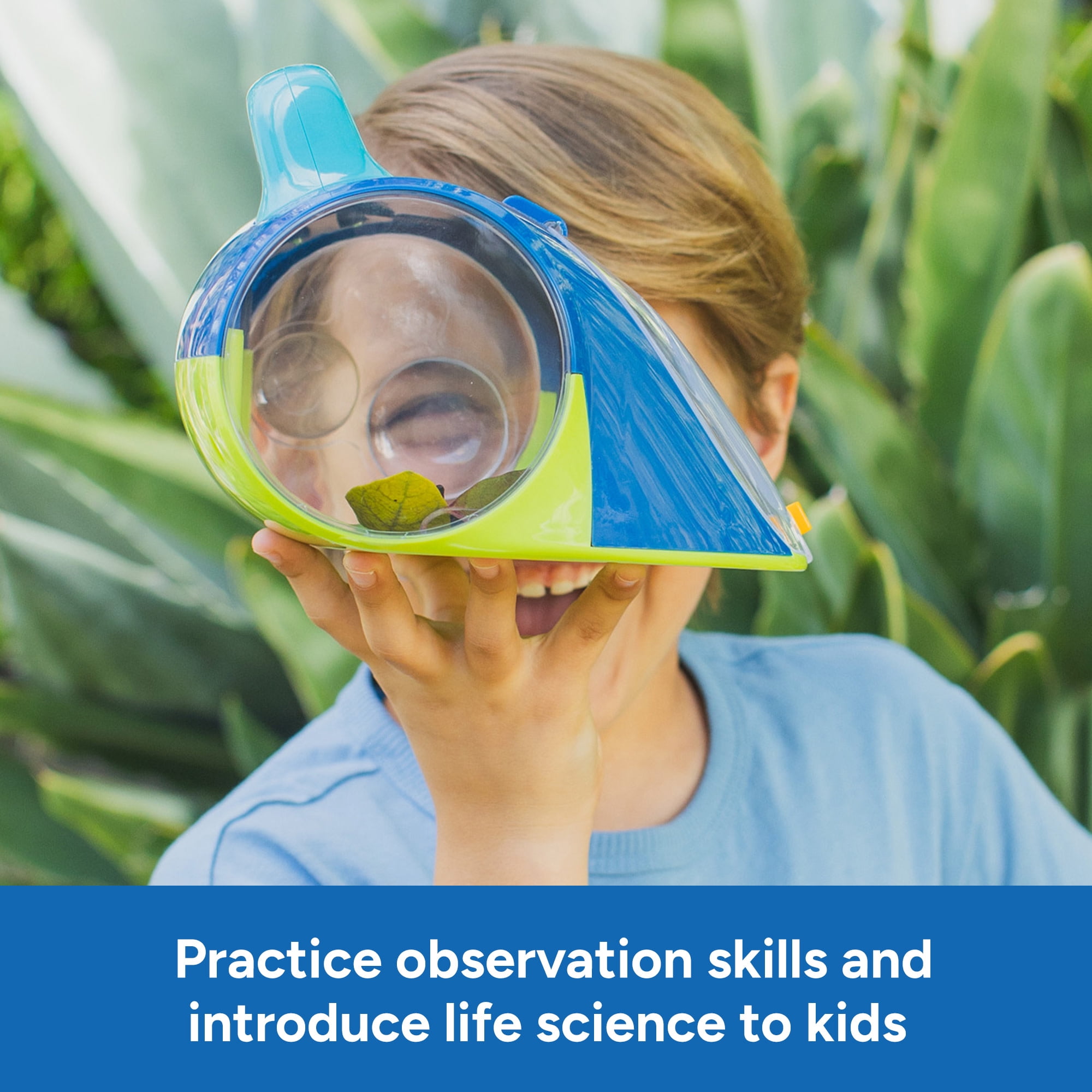 Educational Insights GeoSafari Bugservatory, Bug Catcher and Viewer Set for Kids Ages 5+