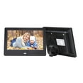 thumbnail image 3 of Graflsoa 7-Inch HD Digital Photo Frame with 1080P Display, 16:9 Aspect Ratio, Supports 32GB SD Card & USB, Multi-Functional Media Player for Photos, Videos, Music, Calendar, and Clock - Black (EU, 3 of 6