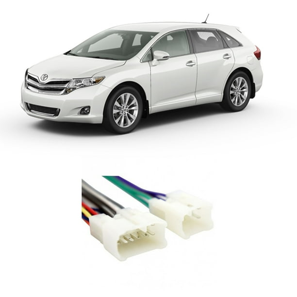 Toyota Venza 2009-2015 Factory Stereo to Aftermarket Radio Harness