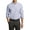 Oxford Blue/ White, variant on Just Blanks SuperPro Oxford Stripe Shirt Stain-Resistant Button-Down Collar, Oxford Blue/ White, XS