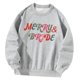 thumbnail image 3 of Sudadera para Mujer Ropa Deportiva Tops Grises de Manga Larga para Viajes de Vacaciones M Yinane Camisa de entrenamiento, 3 of 8