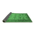 thumbnail image 2 of Ahgly Company Indoor Rectangle Oriental Emerald Green Traditional Area Rugs, 8' x 12', 2 of 4
