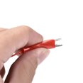 thumbnail image 6 of Uxcell 9V Battery Snap Connector to Insulated Dual Alligator Clips Test Cable 13cm Length 10Pcs, 6 of 6