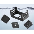 thumbnail image 3 of Elevated Dog Bowls Adjustable Raised Dog Bowl+Slow Feeder Dog Bowl and Dog Water Bowl Non-Spill for Dog and Pets Black B, 3 of 5
