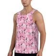 thumbnail image 2 of Easygdp Cartoon Poodle Dog Men's Tank Top, Sleeveless Muscle T Shirts, Breathable, Quick-Dry, Loose for Gym, Running, Fitness - XX-Large, 2 of 9