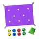 thumbnail image 2 of Juego de coordinación de lonas con agujeros para fomentar el espíritu de equipo en el jardín, interior y patio trasero. Violeta, 2 of 8