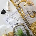 thumbnail image 3 of Shisuyan Accessoire d'Instrument de Musique Trompette en PVC Silencieuse 1 Ensemble 2.7x0.4in, 3 of 9
