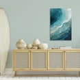 thumbnail image 3 of Stupell Industries Splashing Marine Currents Coastal Painting Gallery Wrapped Canvas Art Print Wall Art, 30 x 45, 3 of 8