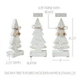 thumbnail image 4 of VHC Brands Snowy Tree Textured Wooden White 8.25x4x2.25, 4 of 4