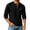 Black_#03, variant on Men's Long Sleeve T-Shirt Spring Autumn Comfortable Corduroy Fake Pocket Daily Casual Henry Shirt Mens Clothing,Black 3XL