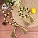 thumbnail image 3 of Guirnalda de cuentas de madera con borlas, cuentas de madera de abeja, decoración rústica de verano para el hogar, bandeja escalonada, estante, decoración de exhibición Zhivalor HMHZ945, 3 of 7