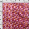 thumbnail image 3 of oneOone Polyester Spandex Fuschia Pink Fabric Halloween Quilting Supplies Print Sewing Fabric By The Yard 56 Inch Wide, 3 of 5