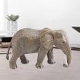 thumbnail image 4 of Figura de elefante, animales, figuras, recuerdo de fiesta, manualidades, adorno de escritorio realista 3190, 4 of 9