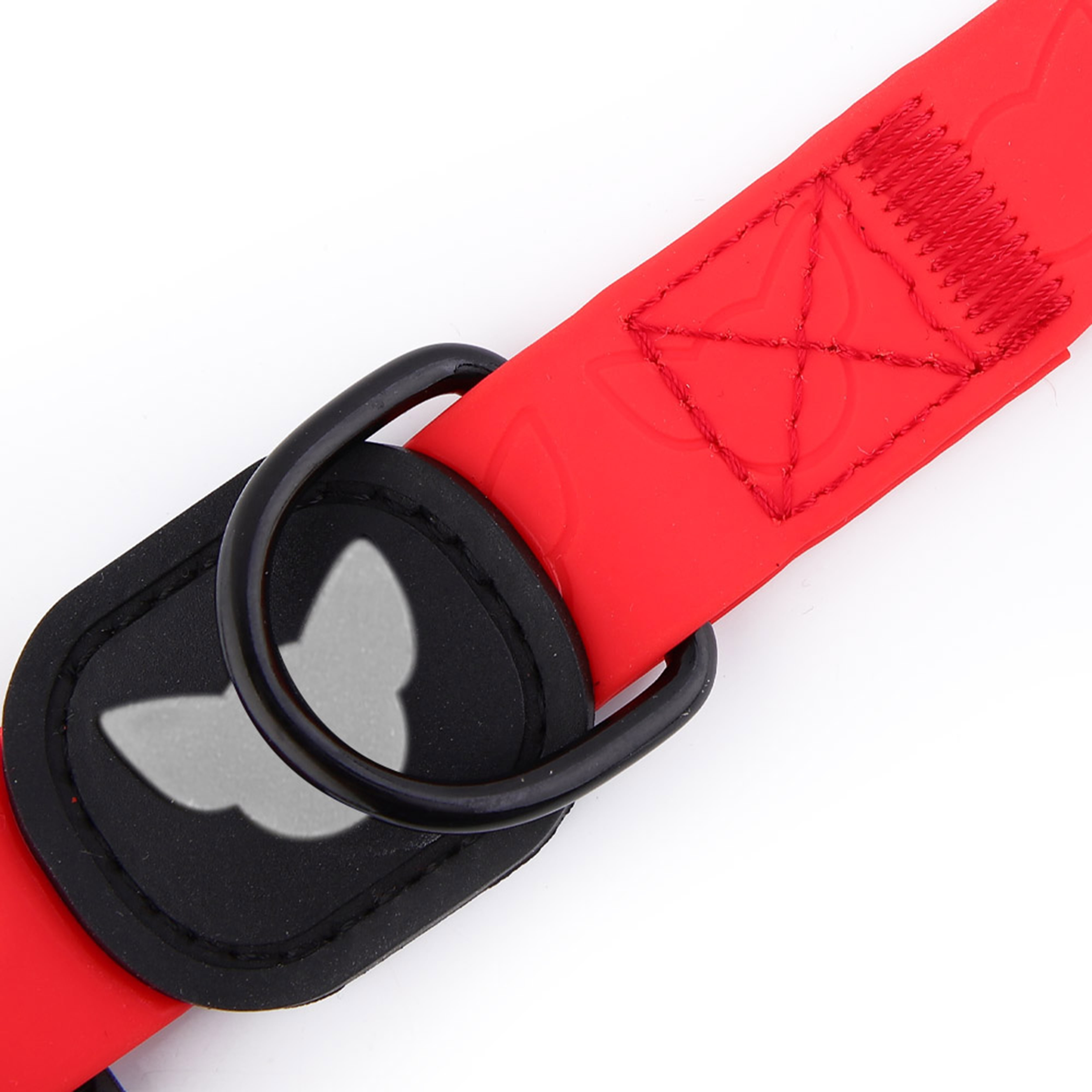 Glow in the Dark Waterproof 5/8" Wide Dog Collar - Hot Pink XS for Cats & Small Dogs, from Toy Doggie Brand - Adventure Proof Collection