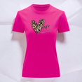 thumbnail image 3 of Playera Blusa Con Estampado De Corazon My Kernel Animal Print Ropa Para Mujer Color Fucsia Talla Chica Marca Emil SaEs, 3 of 4