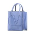 thumbnail image 3 of Valentino Garavani VLogo Walk Mini Crossbody Tote Bag Blue Calf Leather, 3 of 6