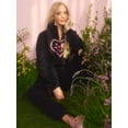 thumbnail image 2 of Celebrity Pink Women's and Women's Plus Fleece Pullover Sweatshirt, Sizes XS-4X, 2 of 6