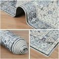 thumbnail image 5 of Vintage Collection Washable Area Rug - 2x3 Door Mat Small Entryway Rug Distressed Non-Slip Low-Pile Floor Carpet for Indoor Front Entrance Kitchen Bathroom Living Room Bedroom, 5 of 6