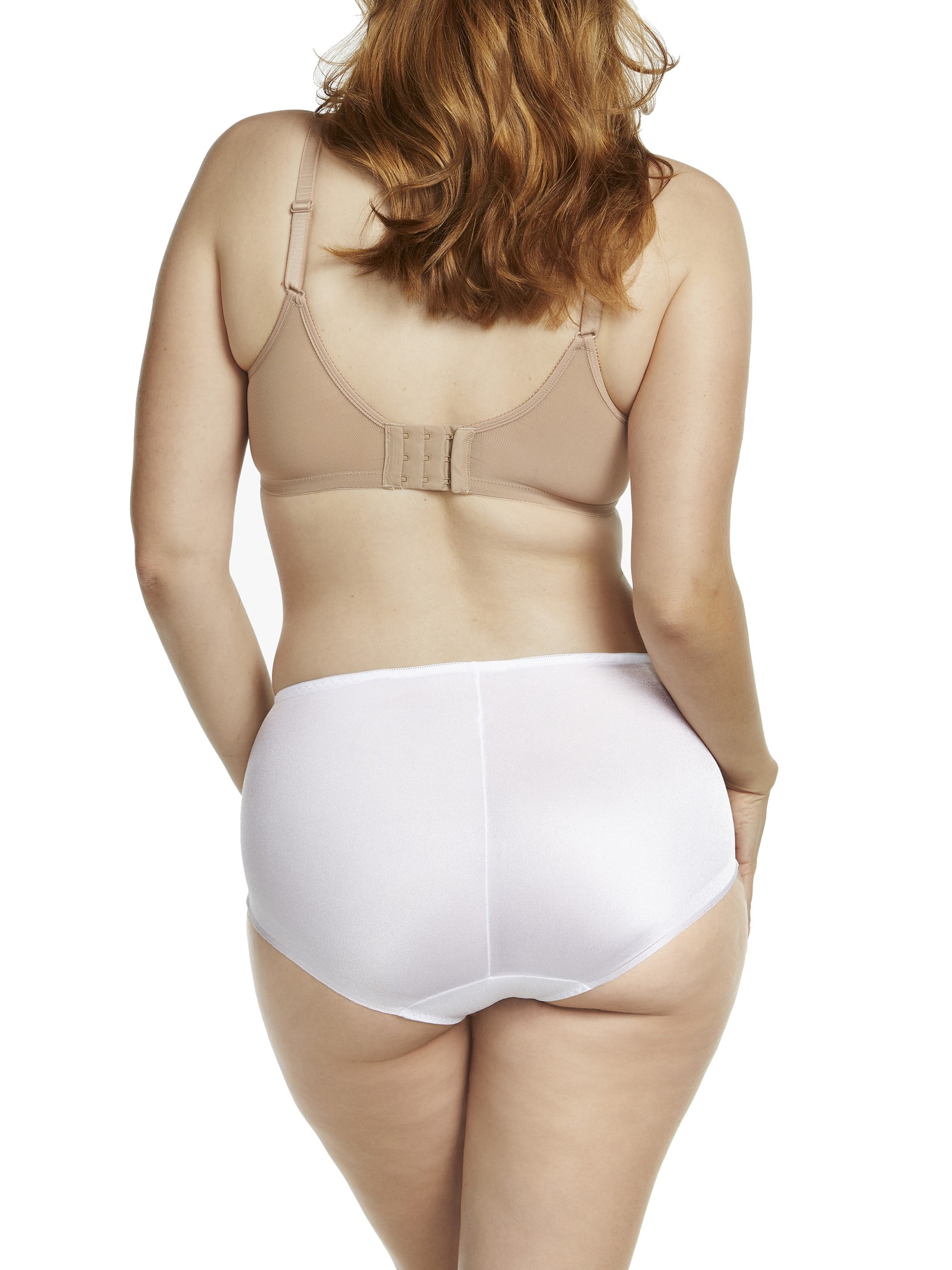 Cupid Women's 2-Pack Shapewear Brief Panty with Tummy Panel 