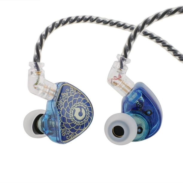 Auriculares intraurales Linsoul TANGZU Wan'er S.G HiFi con micrófono (azul)