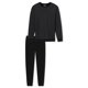 thumbnail image 5 of UNCOVER by SCHIESSER Pijama para hombre, conjunto de 2 piezas - largo, cuello redondo, algodón, liso/estampado Azul scuro 3XL (3X-Large), 5 of 5