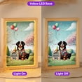 thumbnail image 2 of Happy Mother's Day Best Bernese Mountain Dog Mom Ever Acrylic Plaque with Wood Photo Frame Box Berner Lover Gifts Light Box - 03002, 2 of 5