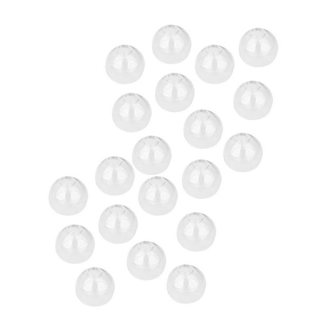 2x 10 Vacío Botellas de Cristal Collar Colgantes DIY Craft Jewelry Clear Yuyangstore none