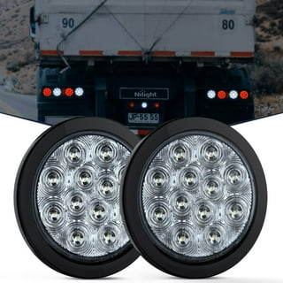 Pair of 12 Volt LED Light w/ Rear Mount Stud - Tractor Light