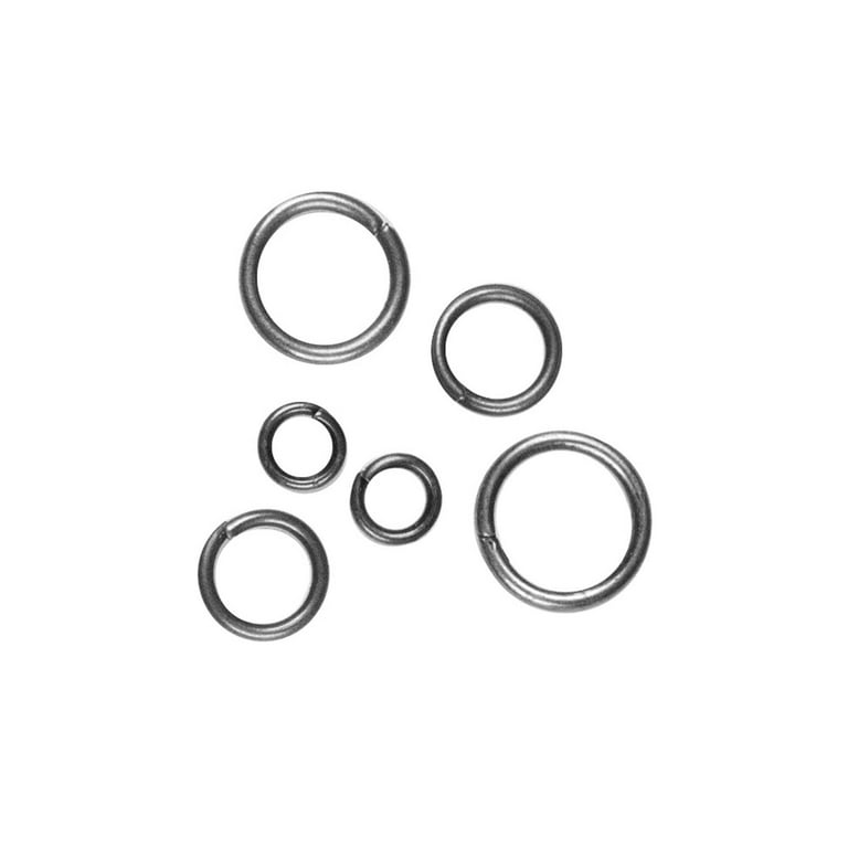 Cousin DIY Metal 4mm, 6mm, and 8mm Jump Rings Set, 240 Piece