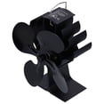 thumbnail image 4 of Blade Stove Fan,Stove Fan Single Head Heat Powered Fireplace Fan Heat Powered Fan Advanced Technology, 4 of 14