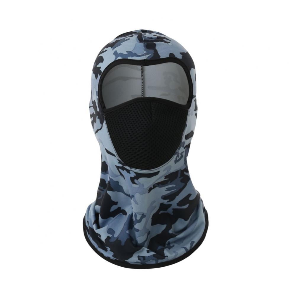 Balaclava Camo Full Face Mask UV Protection for Men Women Sun Hood Tactical Ski 