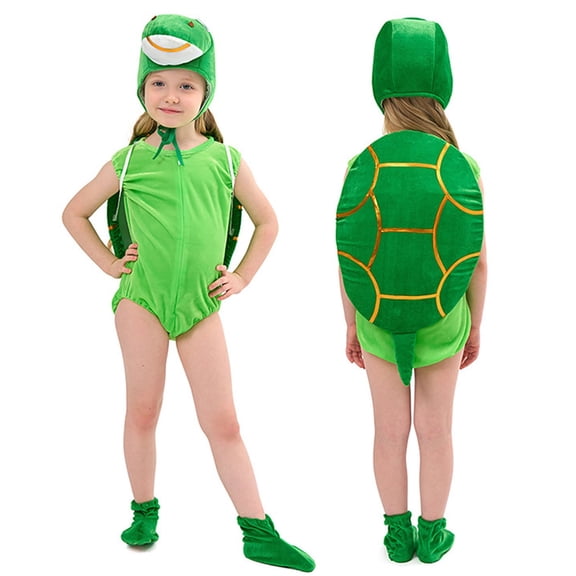 Adult Court Dress Green Turtle Role Play Outfit For Party Celebration Halloween