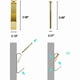 thumbnail image 2 of 200pcs 30 libras Perchas de imagen con clavos, fotos de fotos de fotos kit de colgantes de hardware en madera / paneles de madera, 2 of 6