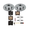 thumbnail image 3 of Power Stop Rear Stock Replacement Brake Pad and Rotor Kit KOE621, 3 of 8