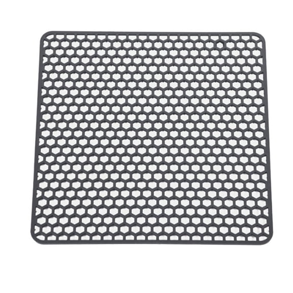 13.5 X 13.5 Inch Silicone Table Mat Sink Mat Sink Protectors Anti-Scalding Easy to Clean Heat-Insulating