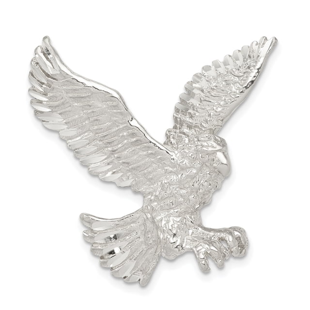 925 Sterling Silver Eagle Necklace Charm Pendant Bird