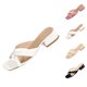 thumbnail image 3 of MKLEKYY Sandalias Con Plataforma de Mujer, Nuevos Zapatos de Mujer, Sandalias de Verano Con Punta Cuadrada y Boca de Pez, Zapatos de Mujer de Tacón Grueso y Tacón Medio, Sandalias de Moda, 3 of 4