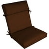 Logan Textured Chocolate Chair Cushion