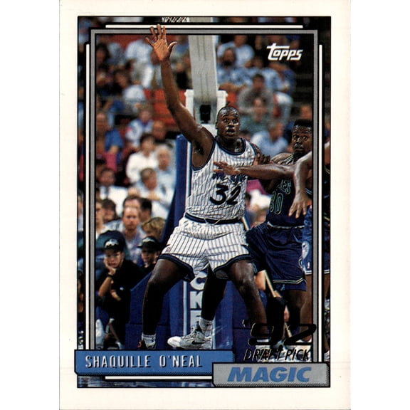 Topps Shaquille O'Neal 1992 Rookie Card #362