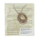 thumbnail image 2 of Collar Cruz Madera Traido Tierra Santa Certificado Moderno cafe, 2 of 2