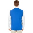 thumbnail image 3 of M415 Harriton Men's Pilbloc V-Neck Sweater Vest True Royal M, 3 of 3