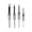 A, variant on 4pcs Square Hole Drill Bit Woodworking Hole Saw Mortising Chisel Steel Drill Bits Set 1/4 inch, 5/16 inch, 3/8 inch, 1/2 inch for Wood