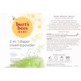 Burt's Bees Baby 2in1 Diaper Cream and Powder with Shea Butter