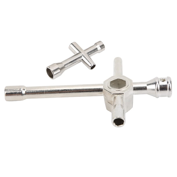 Llave Hexagonal ANGGREK 2 Piezas Herramientas de Reparación de Acero para coche RC