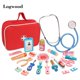 thumbnail image 1 of Juego de simulación de madera Doctor Educationa Juguetes para niños Juego de botiquín de simulación médica para Ki LingWen 8390615223447, 1 of 1