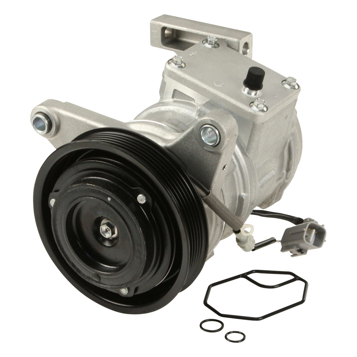 ku。 Denso 471-1038 New AC Compressor with Clutch, 1 Pack Fits select
