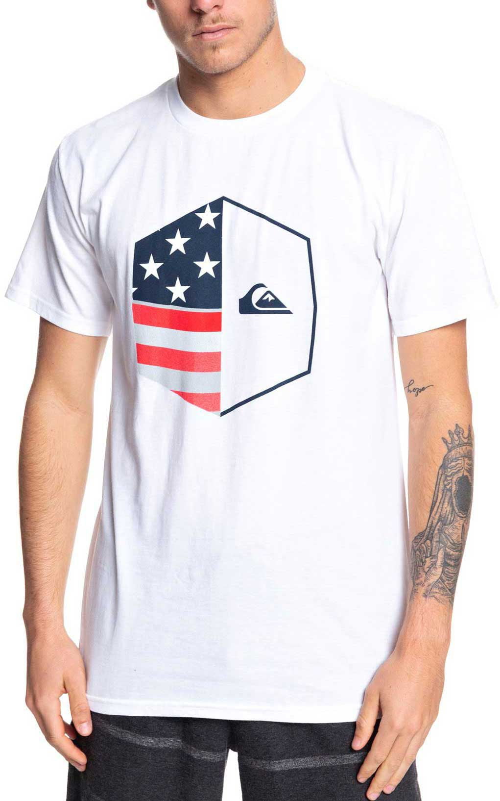 Quiksilver Quiksilver Men's Americana Short Sleeve TShirt Walmart